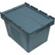 Matlock MTL4042600K Euro Nesting Bin C/W Lid, Color Grey, Capacity 20l