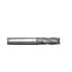 Indian Tool HSS Taper Shank End Mill, Type Tapped End, Diameter 43mm, Series Long
