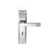 Harrison 12602 Economy Door Handle Set, Design Roma, Lock Type KY, Finish S/C, Size 65mm, No. of Keys 3, Lever/Pin 6L, Material Stainless Steel