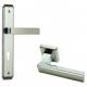 Archis Mortice Handle Rose Combo Set With 60mm One Side Knob & Key(60-KxL-E)-SN/CP-ALB 4585 Y