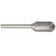 Totem FAC0200178 Cylindrical End Burr with Radius End, Head Dia 5mm, Head Length 19mm, Shank Dia 6mm, Type of Cut Standard