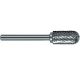 Totem FAC0200134 Cylindrical Burr with Radius End, Head Dia 12.7mm, Head Length 19mm, Shank Dia 6mm, Type of Cut Supreme