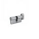 Harrison 347B Brass Cylinders Bedroom Lock (One Side Key & One Side Knob Operation), Finish SN, Size 60mm, No. of Keys 3, Lever/Pin 5P