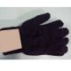 PNR Impex Cotton Knitted Gloves, Color Navy Blue