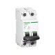 Schneider Electric A9N61525 Miniature Circuit Breaker, Number of Poles 2, Current Rating 5A, Module 2