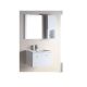Elegant Casa PVC-219 Bathroom Cabinet, Main Cabinet Size 600 x 460 x 480mm, Mirror Size 800 x 550mm, Side Cabinet 800 x 240 x 140mm, Material PVC