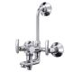 Bobs 3 in 1 Wall Mixer Faucet, Collection Knight, Cartridge 40mm