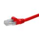 Schneider Electric ACTPC6UBCM30RD_E Stranded Patch Cord, Category 6, Color Red, Size 3m