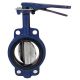 SAP Cast Steel Butterfly Valve Nitrile Rubber Moulding Lever Operated Wafer Type(PN16), Size 150mm, Hydraulic Test Pressure(Body) 21kg/sq cm, Hydraulic Test Pressure(Seat)15.5kg/sq cm