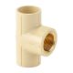 Astral Pipes A512110301 Brass FPT Tee, Size 15x15x15mm