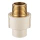 Astral Pipes M512111401 Male Adaptor Brass Thread, Size 15mm