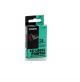 Casio XR-24GN1 Label Tape, Color Black on Green, Size 24mm