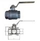 GOFFER STEEL CF8 IC Casting Single Piece Screw End Ball Valve, Size 25mm