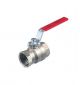 CIM RED 5 Full Bore Ball Valve, Material Forged Brass