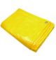 G-Paulin GP12018x15 Waterproof Cross Laminated Tarpaulin, Color Yellow, Size 18 x 15ft, Grade 120GSM