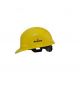 Karam Safety Helmet without Ratchet, Color Yellow