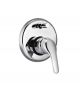 Hindware F480015 Single Lever High Flow Divertor With Wall Flange And Knob, Finsih Chrome