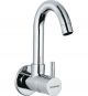 Hindware F280026 Sink Mixer With Extended Swivel Spout, Finsih Chrome