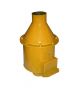 Shiva Industries SI-SA1.5 Spark Arrestor, Color Yellow, Weight 3kg