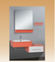 White Bathroom Cabinets (PVC) - Calton - 1000x490x380 mm