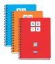 Solo NA 578 Note Book (140 Pages), Size A5, Red Color