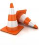 H2 Safety Cone, Size of Packet 1010 x 55 x 495, Size 1000mm, Weight of Packet 5.1kg