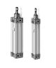 JELPC Pneumatic Double Acting Cylinder (Non Magnetic), Bore Dia 40mm, Seal Kit 365, Stroke Length 450mm